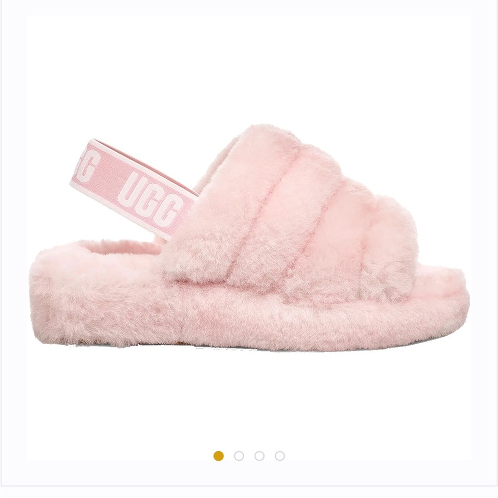UGG Fluff Yeah Pink Slippers